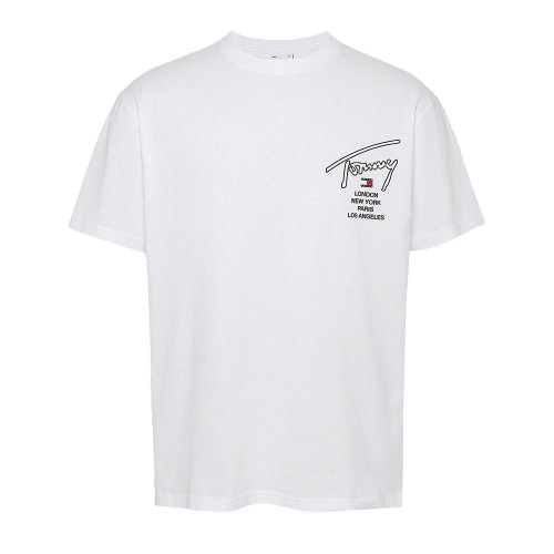 Tommy Hilfiger Ανδρική κοντομάνικη μπλούζα Signature Back Logo T-Shirt
